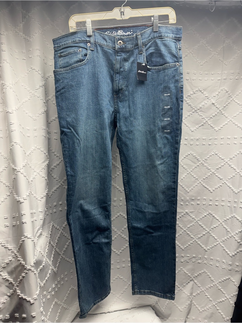 Eddie Bauer H2Low Flex Slim
Jean, 36x30, Blue